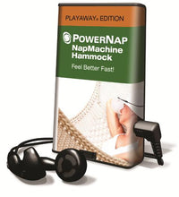 Load image into Gallery viewer, NapMachine-hammock-edition Power Nap NapMachine with ear buds
